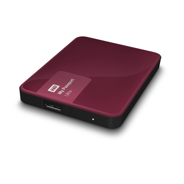 НЖМД WD 2.5 USB 3.0 1TB My Passport Ultra Wild Berry